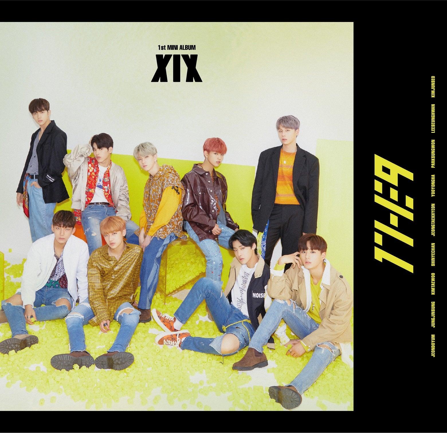 1THE9 1ST MINI ALBUM 'XIX' + POSTER