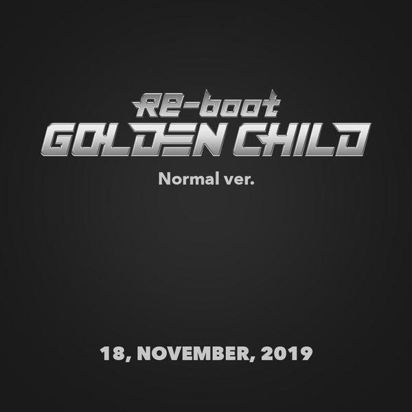 GOLDEN CHILD 1ST ALBUM 'RE-BOOT'