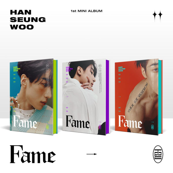 HAN SEUNG WOO (VICTON) 1ST MINI ALBUM 'FAME' + POSTER