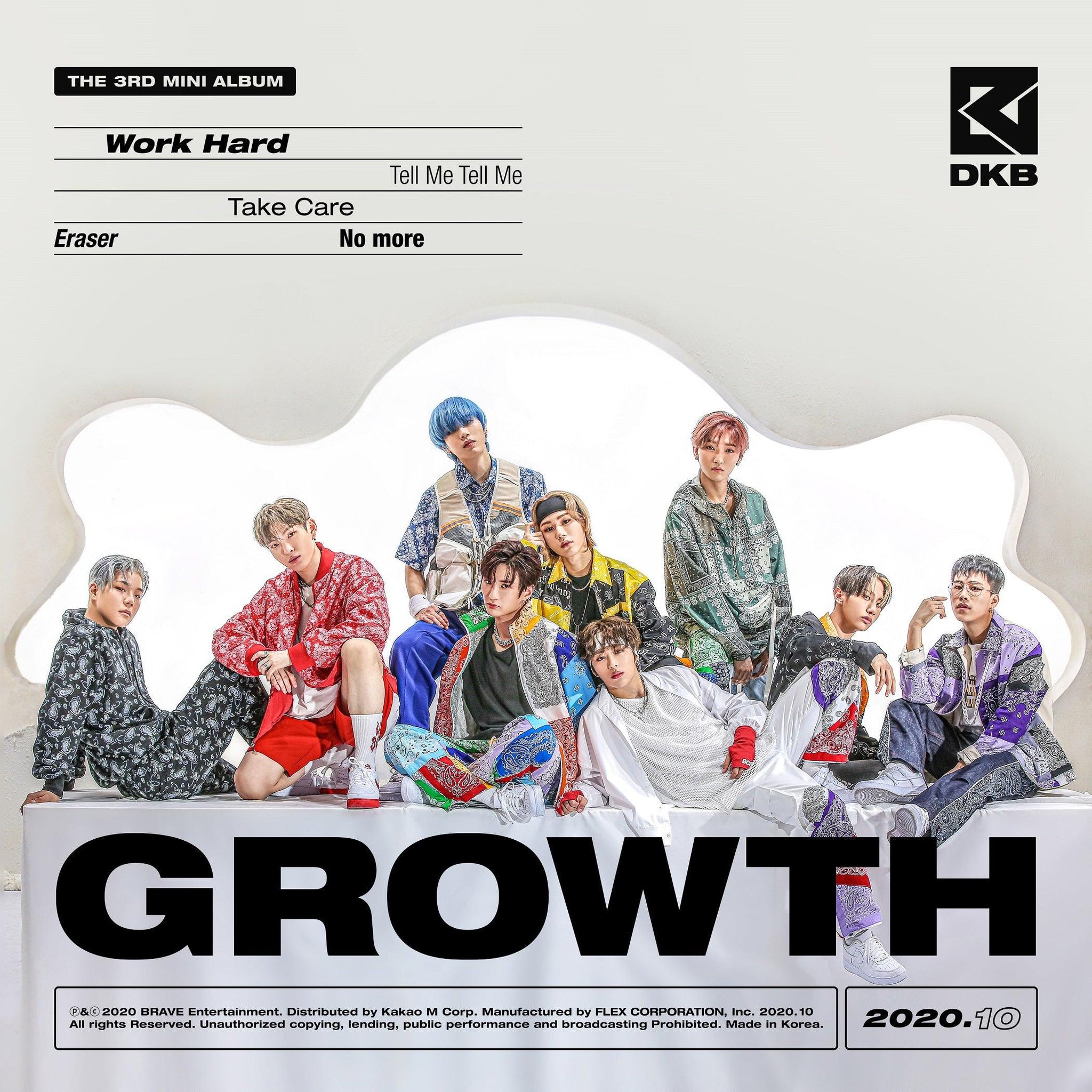 DKB 3RD MINI ALBUM 'GROWTH'