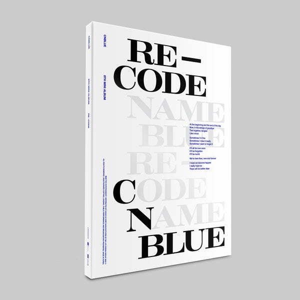 CNBLUE 8TH MINI ALBUM 'RE-CODE'