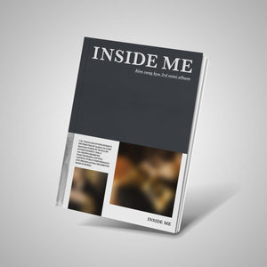 KIM SUNG KYU (INFINITE) 3RD MINI ALBUM 'INSIDE ME' + POSTER