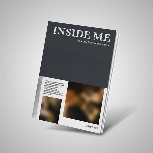 KIM SUNG KYU (INFINITE) 3RD MINI ALBUM 'INSIDE ME'