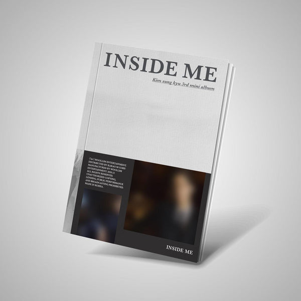 KIM SUNG KYU (INFINITE) 3RD MINI ALBUM 'INSIDE ME' + POSTER