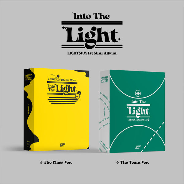 LIGHTSUM 1ST MINI ALBUM 'INTO THE LIGHT' SET COVER