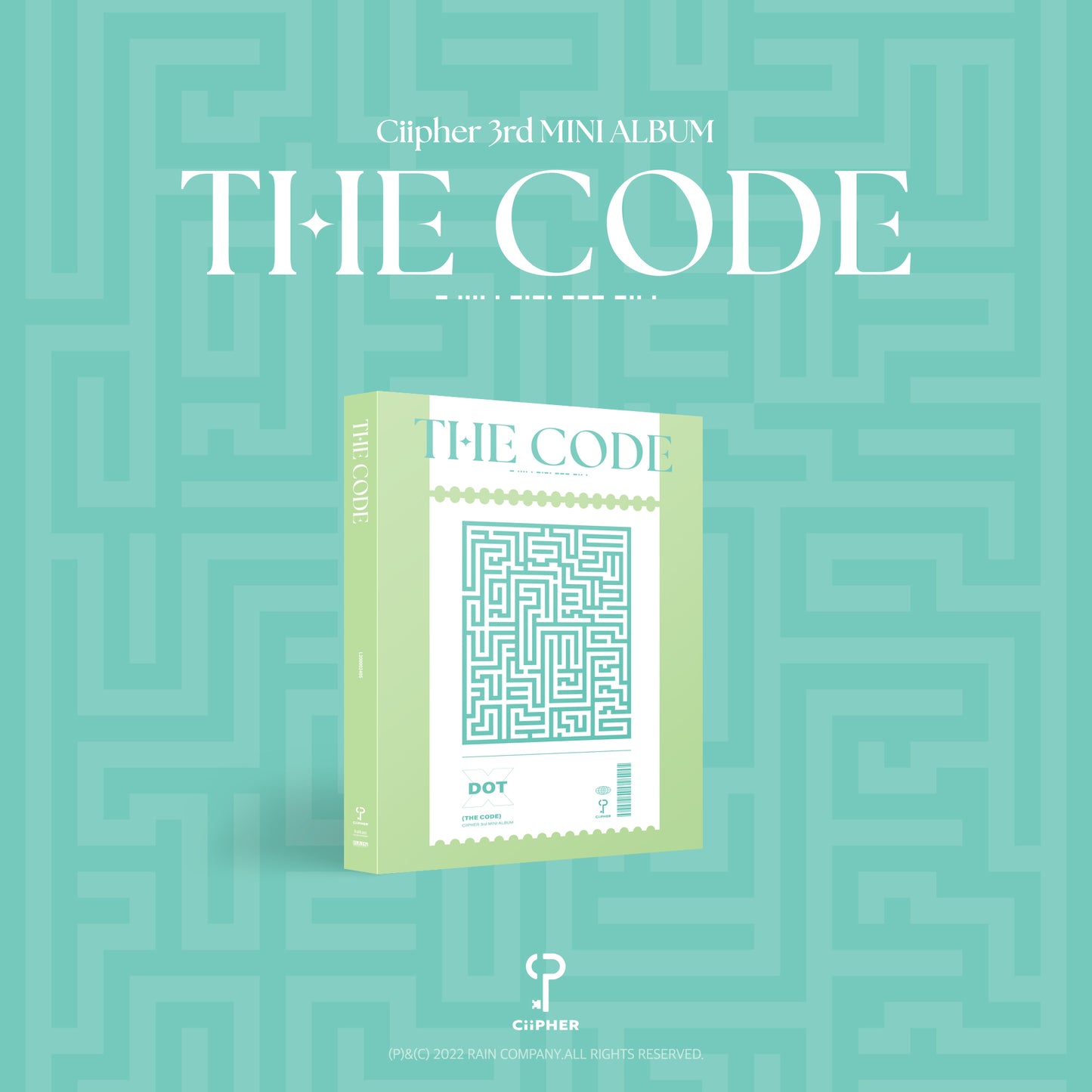 CIIPHER 3RD MINI ALBUM 'THE CODE' DOT COVER
