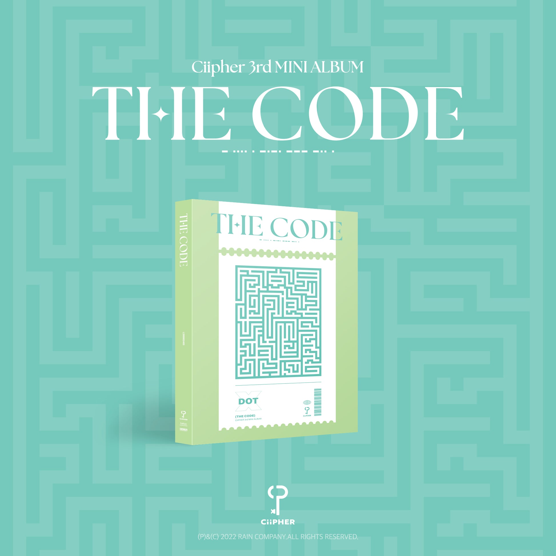 CIIPHER 3RD MINI ALBUM 'THE CODE' DOT COVER
