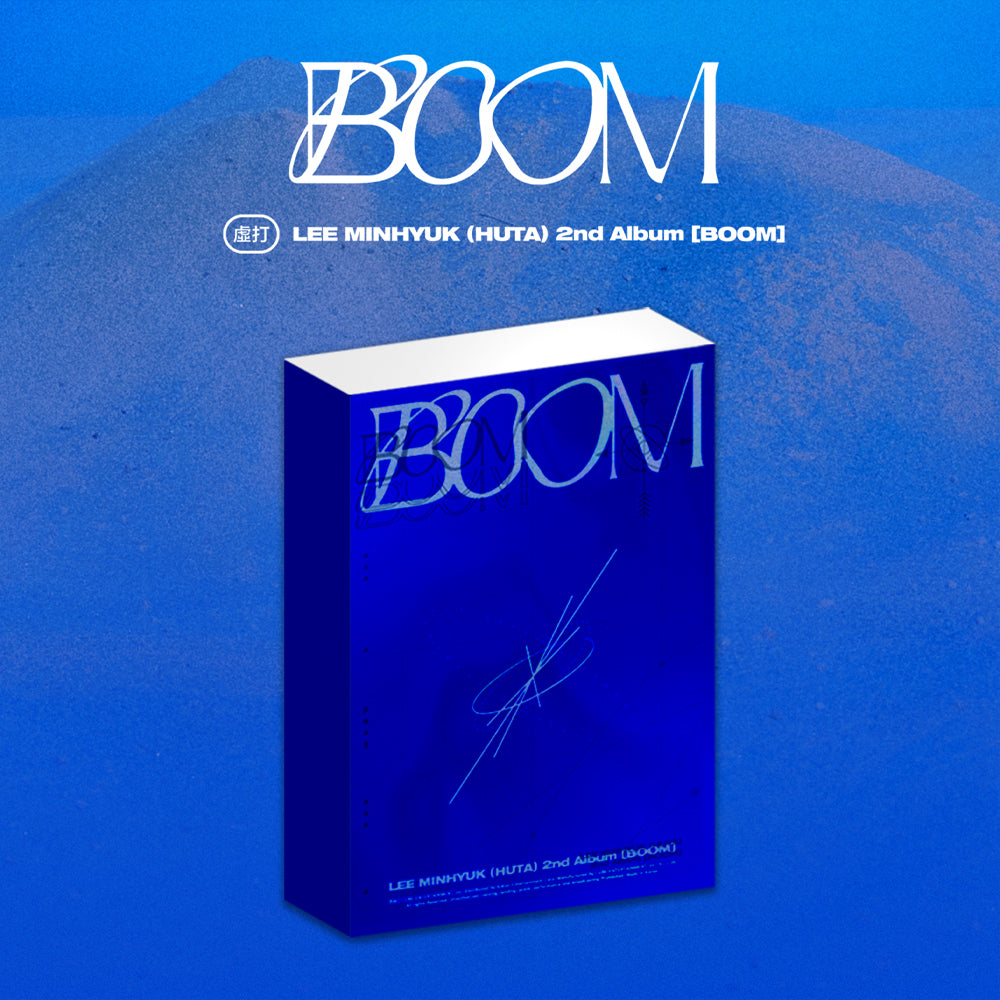 LEE MINHYUK HUTA 2ND ALBUM 'BOOM' COVER