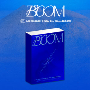 LEE MINHYUK HUTA 2ND ALBUM 'BOOM' COVER