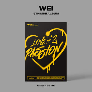 WEI 5TH MINI ALBUM 'LOVE PT.2 : PASSION' PASSION OF LOVE COVER