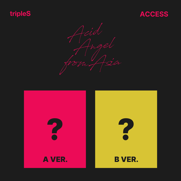 TRIPLES ACID ANGEL FROM ASIA 'ACCESS' SET COVER