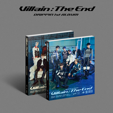 DRIPPIN 1ST ALBUM 'VILLAIN : THE END' SET COVER
