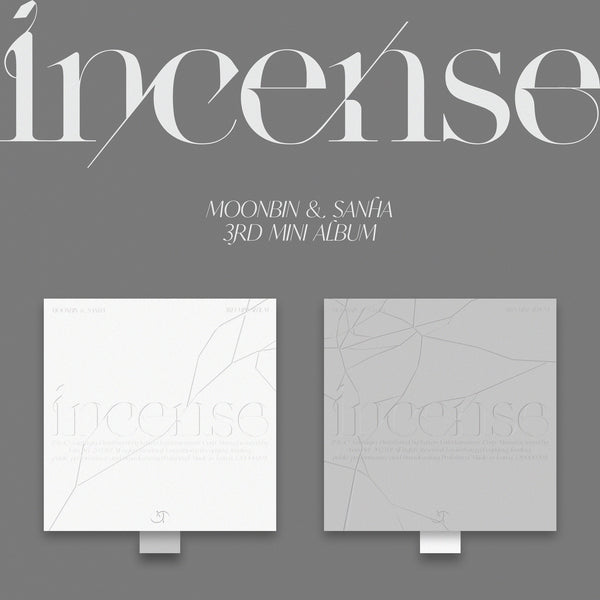 MOONBIN & SANHA (ASTRO) 3RD MINI ALBUM 'INCENSE' SET COVER