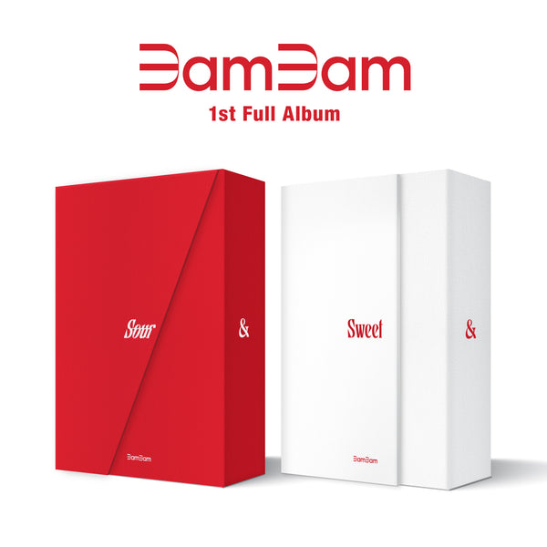 BAMBAM (GOT7) 1ST ALBUM 'SOUR & SWEET' SET COVER
