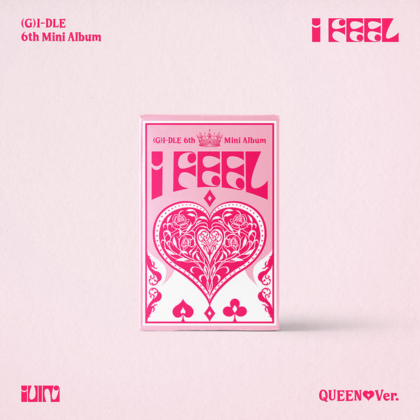 (G)I-DLE 6TH MINI ALBUM 'I FEEL' QUEEN VERSION COVER