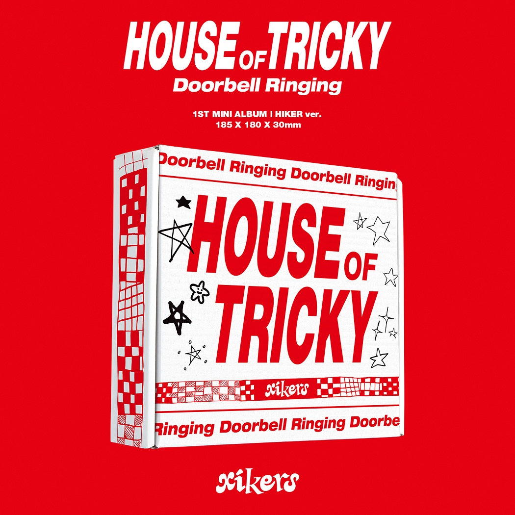 XIKERS 1ST MINI ALBUM 'HOUSE OF TRICKY : DOORBELL RINGING' HIKER VERSION COVER