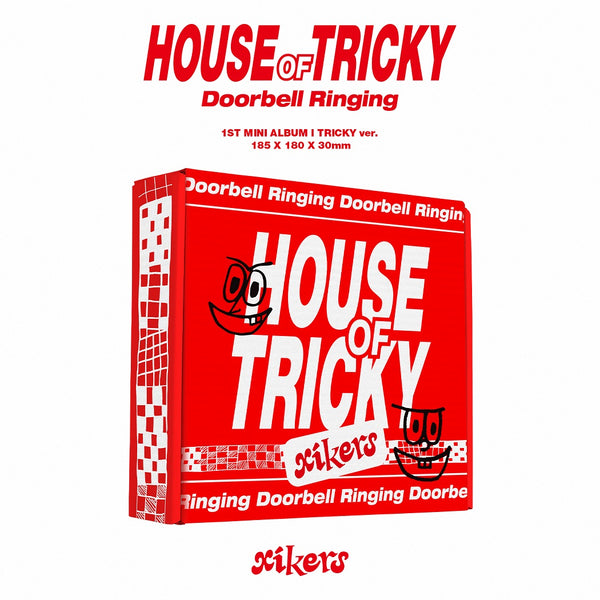 XIKERS 1ST MINI ALBUM 'HOUSE OF TRICKY : DOORBELL RINGING' TRICKY VERSION COVER