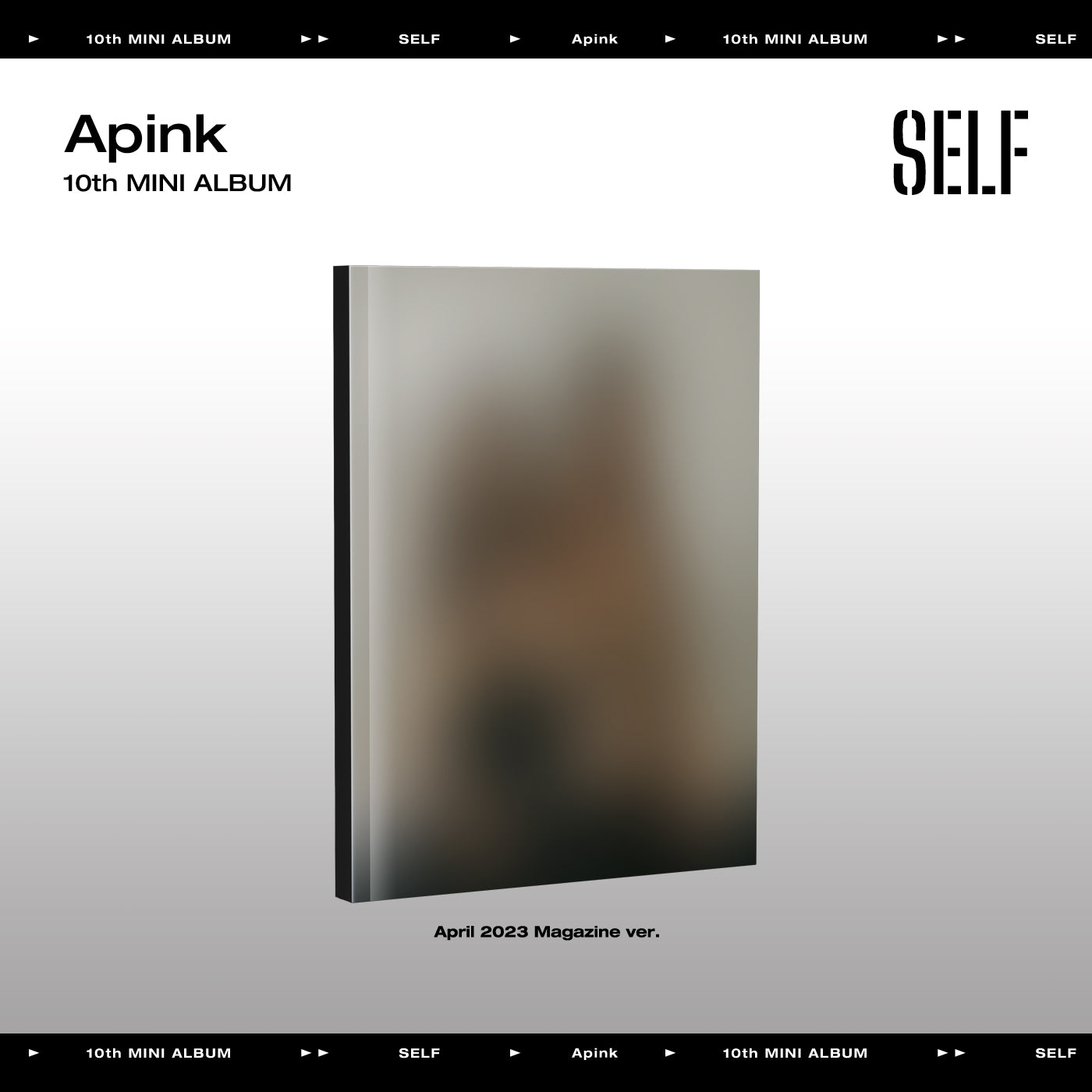 APINK 10TH MINI ALBUM 'SELF' APRIL 2023 MAGAZINE VERSION COVER