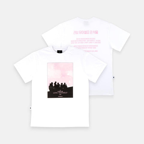 BTS 'LOVE YOURSELF IN SEOUL WORLD TOUR' OFFICIAL T-SHIRT (WHITE_SL) - KPOP REPUBLIC