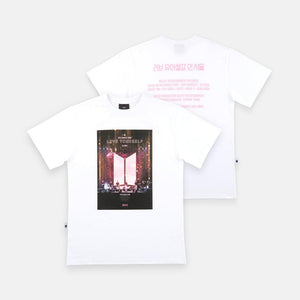 BTS 'LOVE YOURSELF IN SEOUL WORLD TOUR' OFFICIAL T-SHIRT (WHITE_PT)