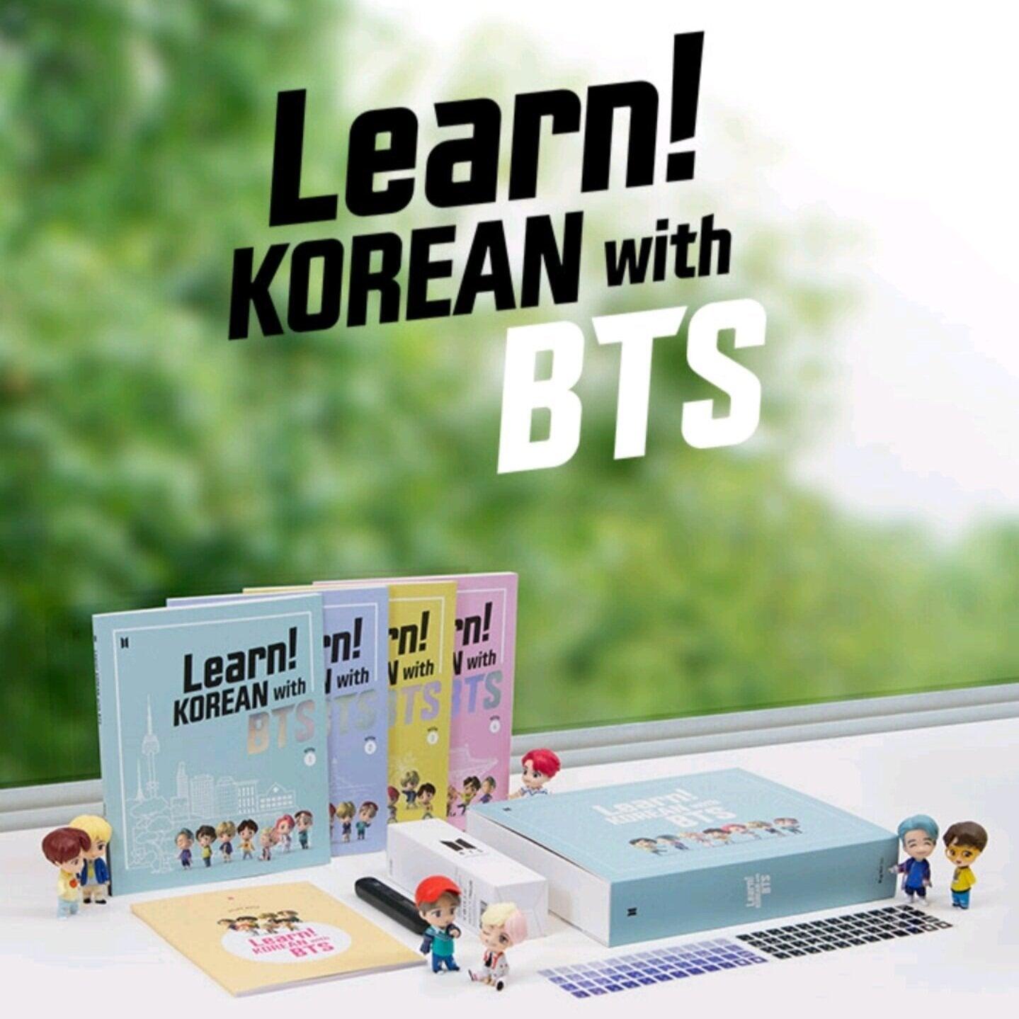 BTS 'LEARN! KOREAN WITH BTS' BOOK PACKAGE