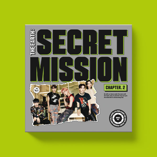 MCND 4TH MINI ALBUM 'THE EARTH : SECRET MISSION CHAPTER.2' WHEEL COVER