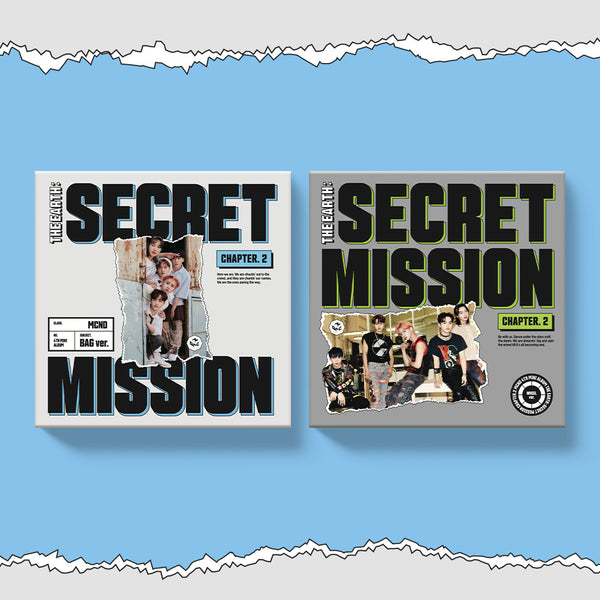 MCND 4TH MINI ALBUM 'THE EARTH : SECRET MISSION CHAPTER.2' SET COVER