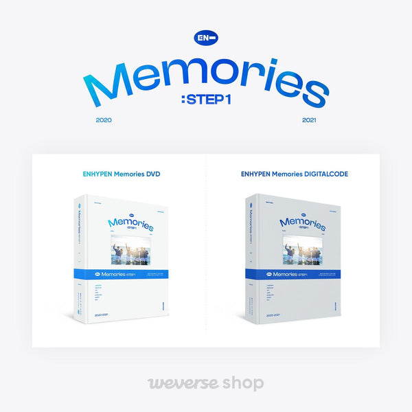 ENHYPEN 'MEMORIES : STEP 1' Set cover