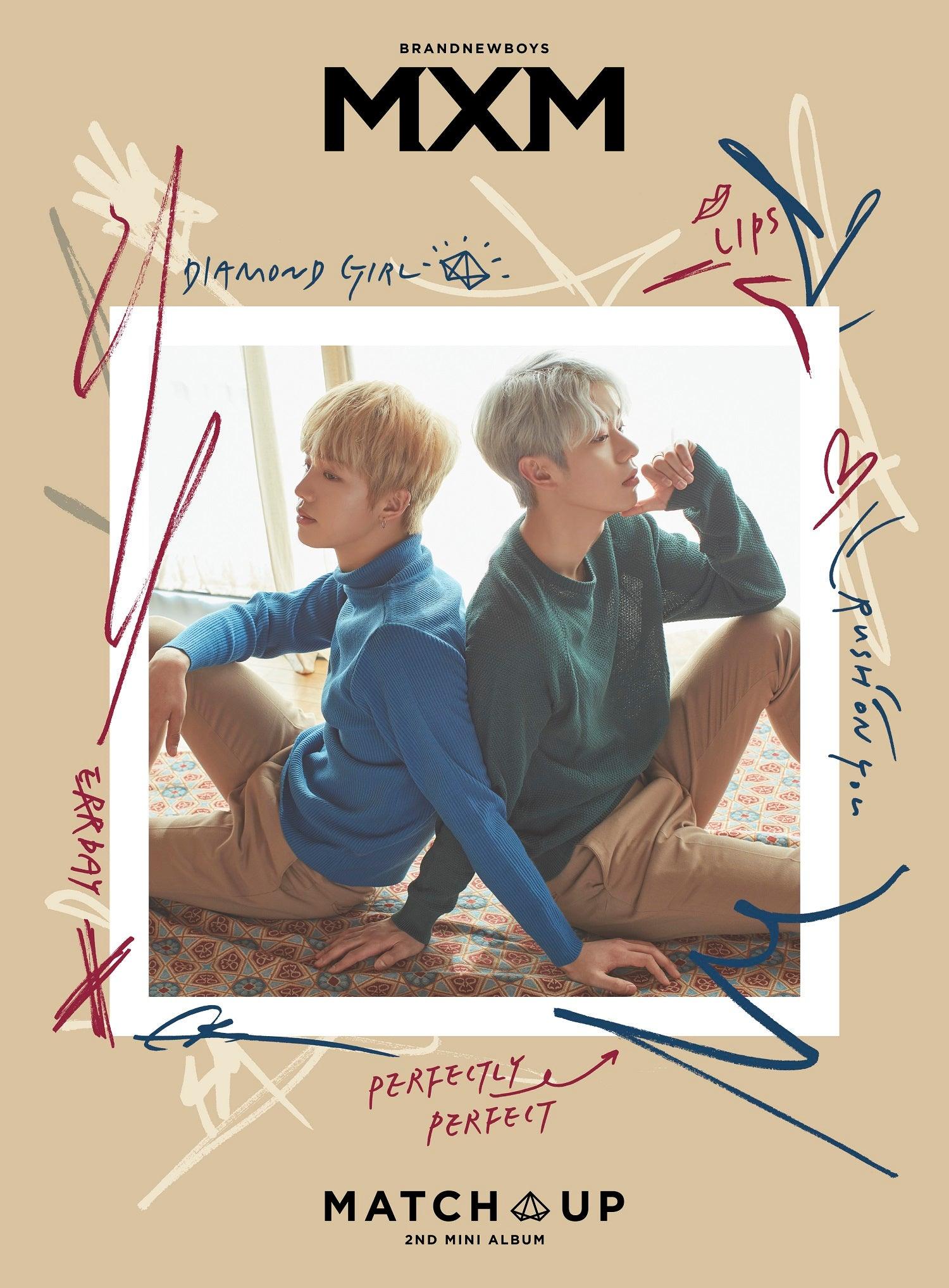 MXM (BRANDNEW BOYS) 2ND MINI ALBUM 'MATCH UP'