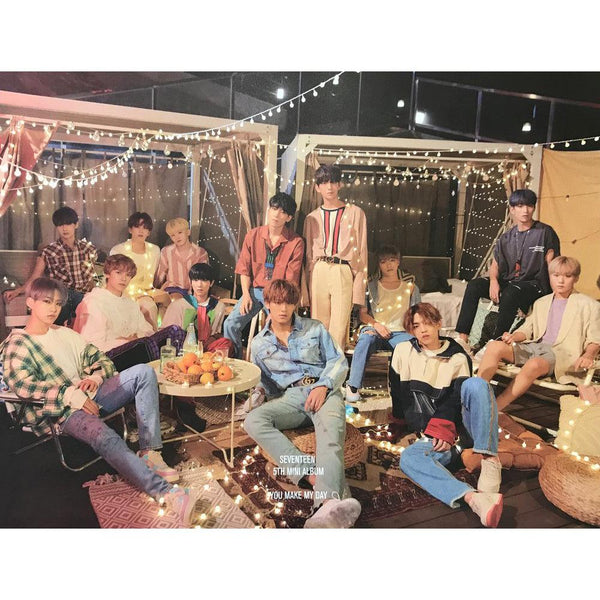 SEVENTEEN 5TH MINI ALBUM 'YOU MAKE MY DAY' POSTER ONLY
