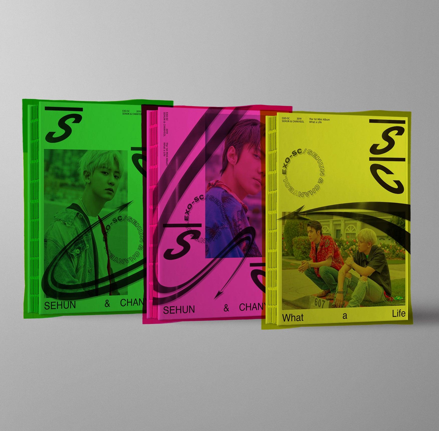 EXO-SC 1ST MINI ALBUM 'WHAT A LIFE' + POSTER