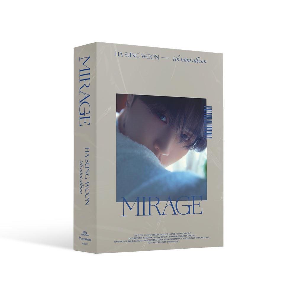 HA SUNG WOON 4TH MINI ALBUM 'MIRAGE'