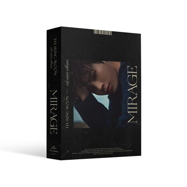HA SUNG WOON 4TH MINI ALBUM 'MIRAGE'