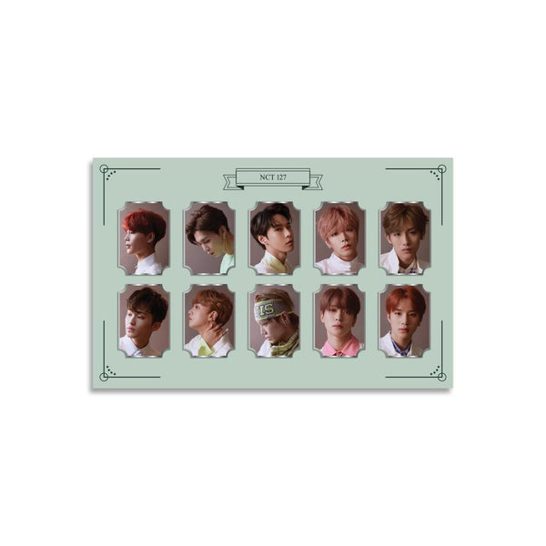 NCT 127 OFFICIAL PHOTO METAL BADGE SET