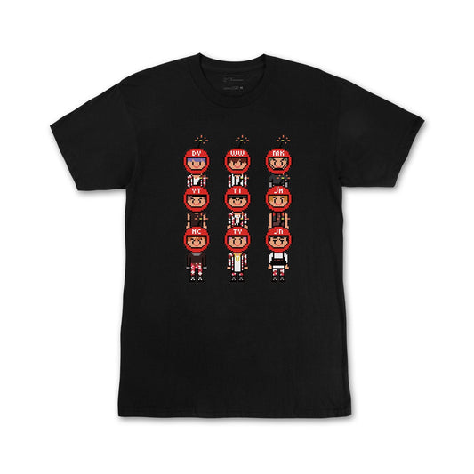 NCT 127 'OFFICIAL CHERRY BOMB PIXEL T-SHIRT' - KPOP REPUBLIC