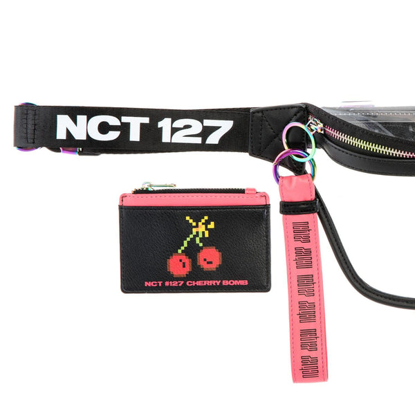 NCT 127 'OFFICIAL CHERRY BOMB FANNY PACK WITH CARD WALLET & KEYCHAIN' - KPOP REPUBLIC