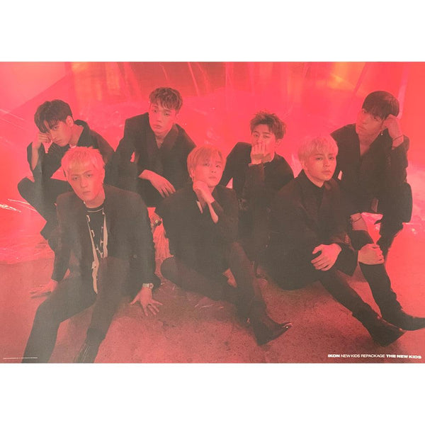 iKON NEW KIDS REPACKAGE 'THE NEW KIDS' POSTER ONLY (DOUBLE SIDE)