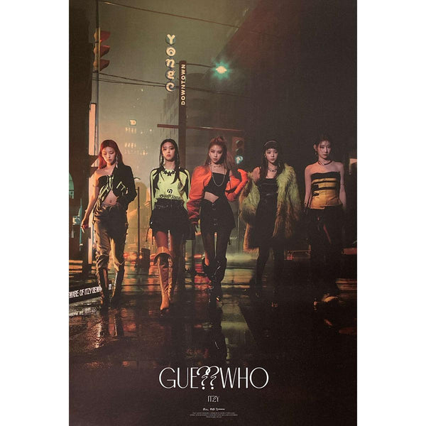 ITZY ALBUM 'GUESS WHO' POSTER ONLY - KPOP REPUBLIC