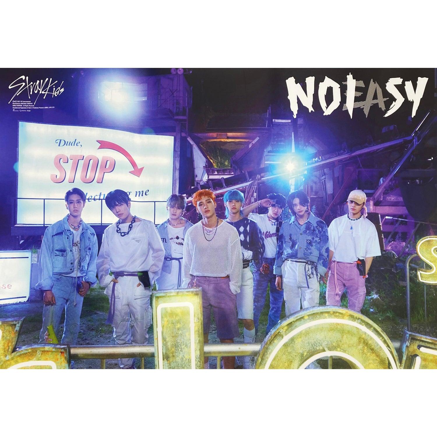 STRAY KIDS 2ND ALBUM 'NOEASY' POSTER ONLY