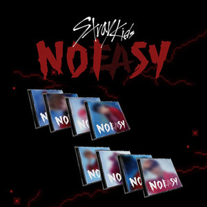 STRAY KIDS 2ND ALBUM 'NOEASY' (JEWEL CASE) SET COVER 