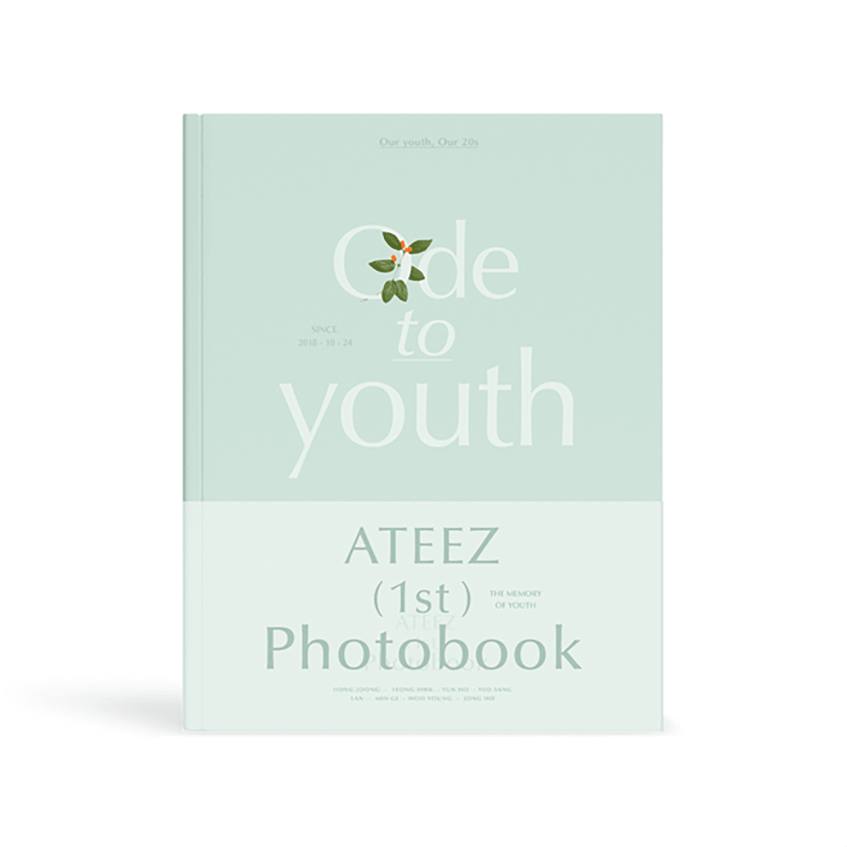ATEEZ 1ST PHOTO BOOK 'ODE TO YOUTH' cover