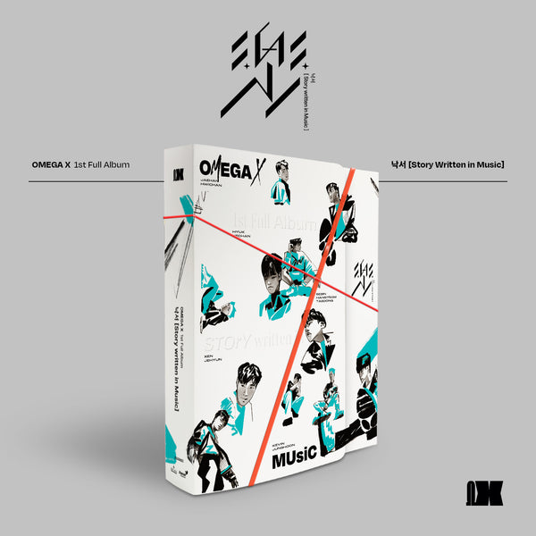 OMEGA X 1ST FULL ALBUM 'STORY WRITTEN IN MUSIC' MUSIC VERSION COVER