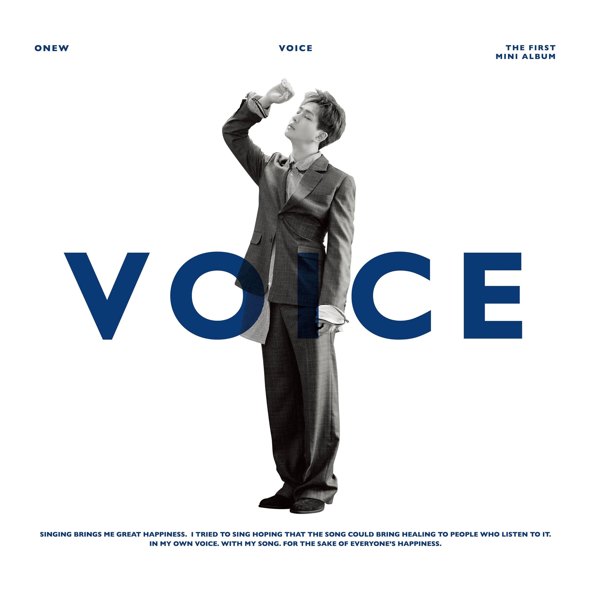 ONEW (SHINEE) 1ST MINI ALBUM 'VOICE'