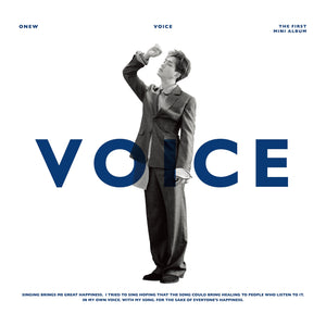 ONEW (SHINEE) 1ST MINI ALBUM 'VOICE'