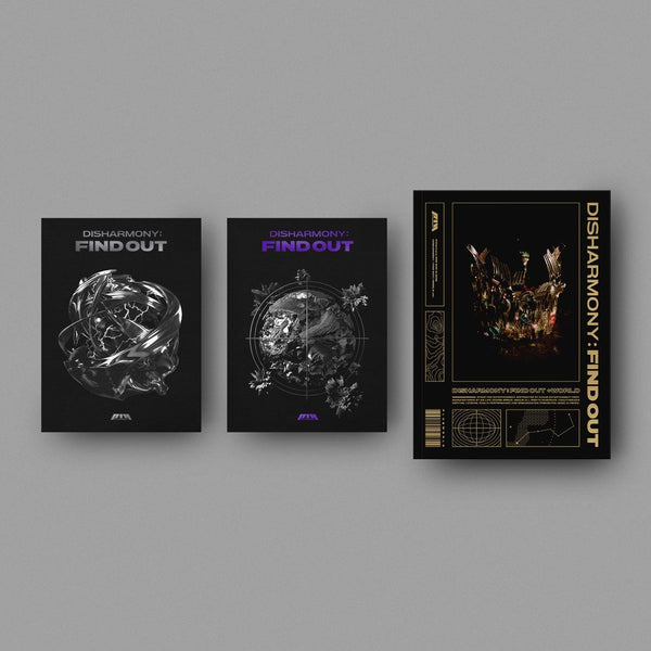 P1HARMONY 3RD MINI ALBUM 'DISHARMONY : FIND OUT' set cover