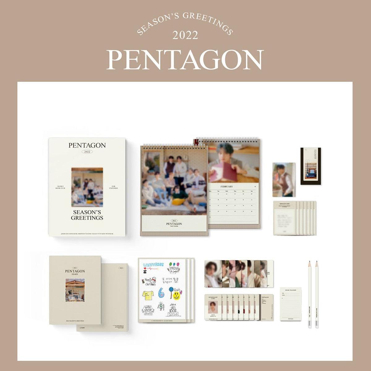 PENTAGON '2022 SEASON'S GREETINGS' COVER