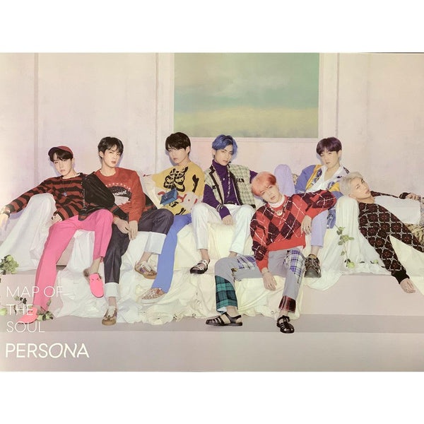 BTS 6TH MINI ALBUM 'MAP OF THE SOUL : PERSONA' POSTER ONLY - KPOP REPUBLIC