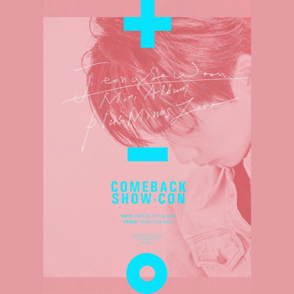 JEONG SEWOON 3RD MINI ALBUM '±0'