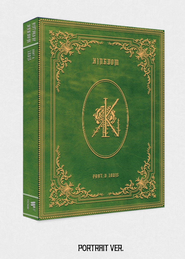KINGDOM 2ND MINI ALBUM 'HISTORY OF KINGDOM PART V : LOUIS' PORTRAIT COVER