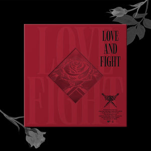 RAVI 2ND ALBUM 'LOVE & FIGHT' COVER